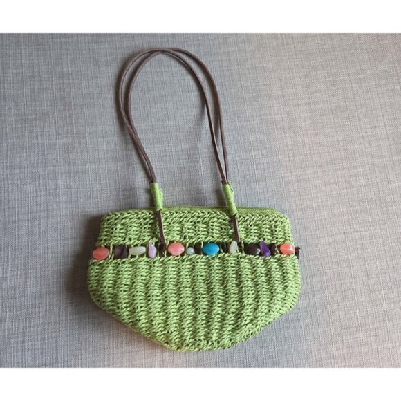 Small green bag little purse - Picture 1 of 6